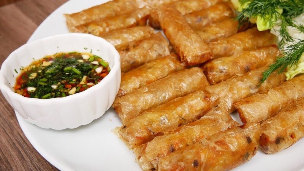 Chả cuốn cá trích
